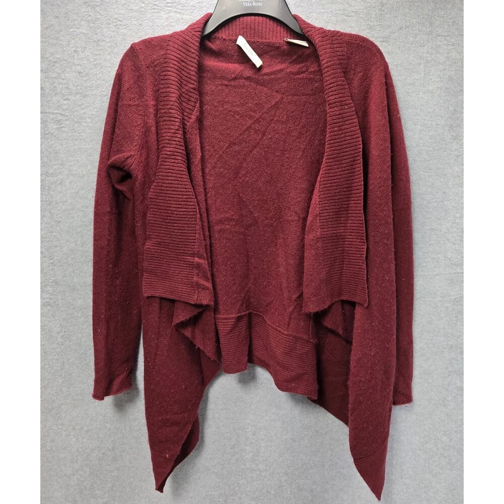 Neiman Marcus Cashmere Open Front Drape Cardigan Size Small